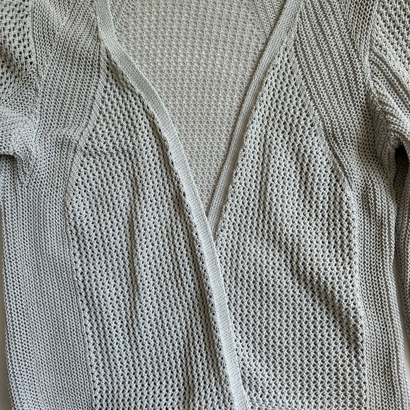 Grey Duster Sweater - Picture 3 of 4